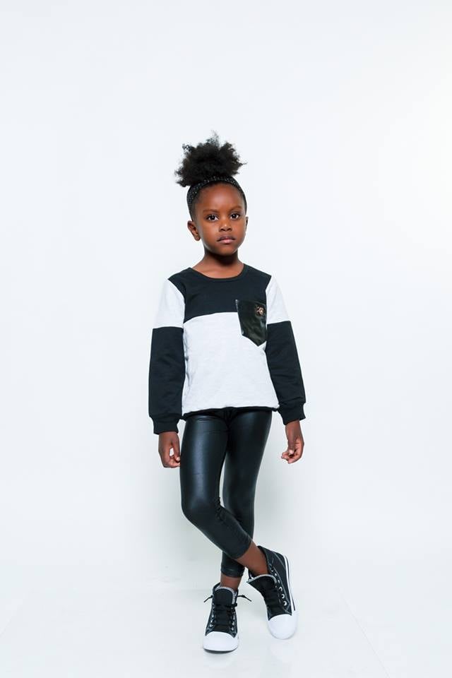 Color Block Sweatshirt The L.A.W Collection by Lailah Amore White